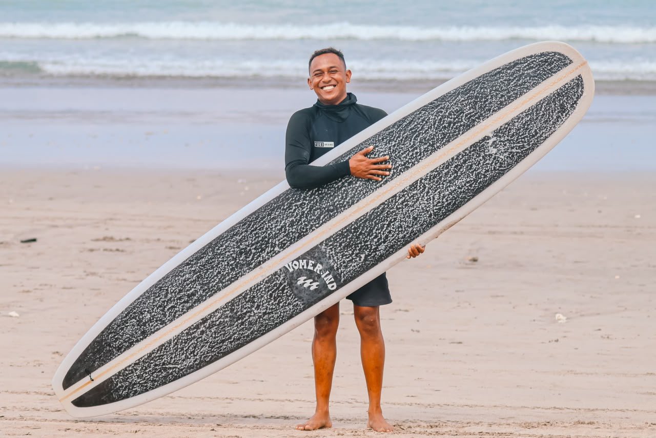 Surf with a smile